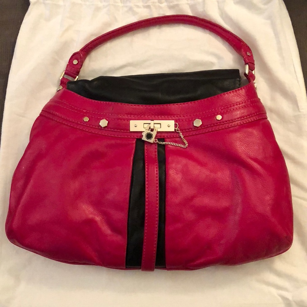 Marc by Marc Jacobs bright pink shoulder bag